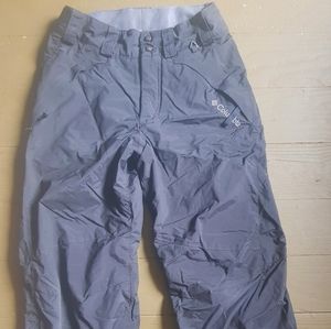 Columbia Snow Pants Youth Size 7/8. Grey